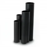 أنابيب HDPE الجودة   SDR17  قطر خارجي 400 مم سمك 23.7 مم لون اسود