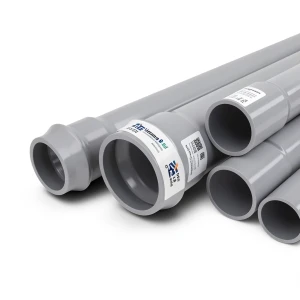 UPVC Pipes Nominal Pressure 8 Bar Outside Diameter 500 mm Thickness 15.3 mm Gray | Al Watania Plastics