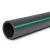 مواسير بلاستيك HDPE ضغط 6 بار PE 63 قطر خارجي 180 مم SDR 17.6 أسود مع خطوط خضراء - Image 1