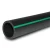 أنابيب HDPE ضغط 6 بار PE 63 قطر خارجي 225 مم SDR 17.6 أسود مع خطوط خضراء - Image 1