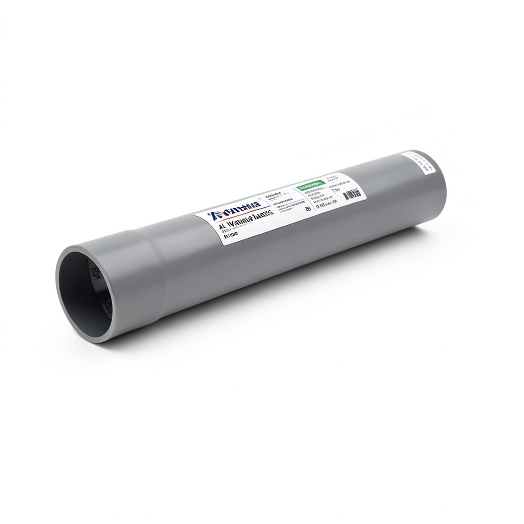 UPVC Pipes Nominal Pressure 8 Bar Outside Diameter 630 mm Thickness 19.3 mm Gray | Al Watania Plastics