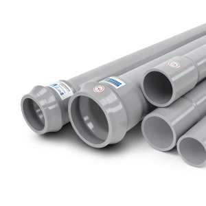 UPVC Pipes Nominal Pressure 6 Bar Outside Diameter 710 mm Thickness 17.4 mm Gray | Al Watania Plastics
