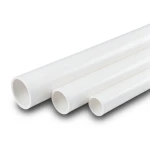 UPVC Pipes Schedule 40 Size 0.5 inch Thickness 2.77 mm White