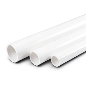 مواسير UPVC جدول 40 مقاس 0.75 إنش سمك 2.87 مم أبيض