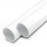 مواسير UPVC الوطني جدول 40  مقاس ½ 2 إنش سمك 5.16 مم الوزن 1.65 كجم / متر  لون أبيض