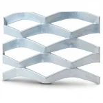 Galvanized Steel Expanded Metal Mesh  [Mazyoon] Thickness 1.7 mm Width 1.22 M Length 7 meter | Bait Al Tatawor Factory