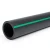 HDPE Plastic Pipe PN 6 Bar PE 63 OD 400 mm SDR 17.6 Black with Green Stripes - Image 1
