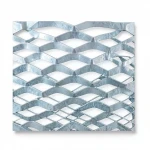 Galvanized Steel Expanded Metal Mesh  [Mazyoon] Thickness 1.8 mm Width 1.22 meter Length 4 M | Bait Al Tatawor Company