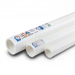 UPVC Pipes ALWatania Brand Nominal Pressure 17.2  Bar Size 8 inch Thickness 12.90 mm White Colour