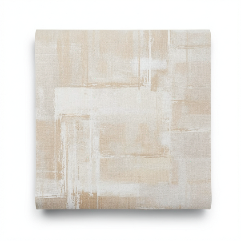 Italian Wall Covering 10m x 0.53m Beige Color, Model 41224