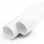مواسير UPVC الوطني  جدول 40  مقاس ¾ إنش سمك 2.87 مم لون أبيض