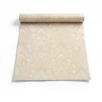 Wall decoration classic design, size 10 m x 1.06 m, beige color, model 81930