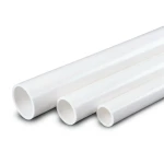 UPVC Pipes Schedule 40 Size 0.75 inch Thickness 2.87 mm White