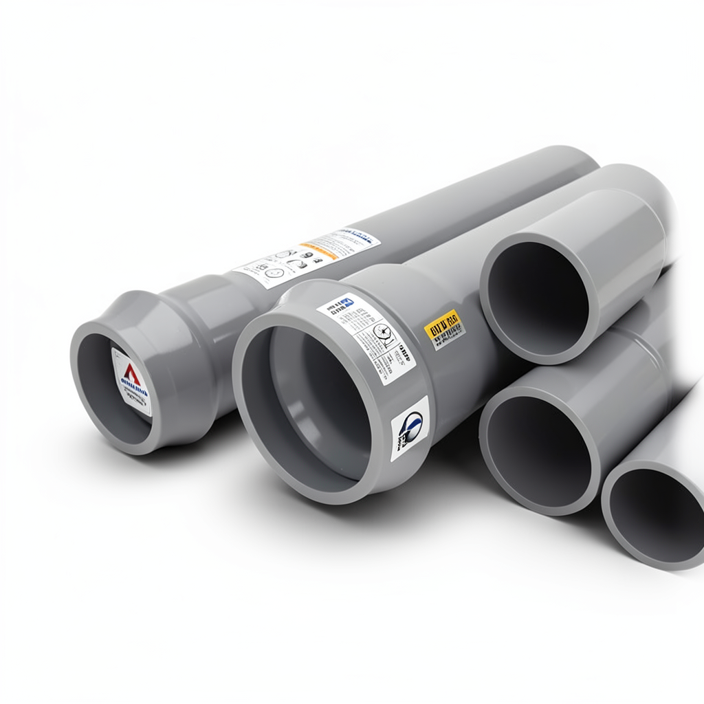 UPVC Pipes Nominal Pressure 8 Bar Outside Diameter 710 mm Thickness 21.8 mm Gray | Al Watania Plastics