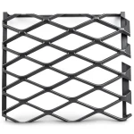 Hot Rolled Steel Expanded Metal Mesh Khaleeji 1.8 mm Thickness 1.22m Width 1m Length
