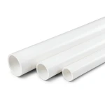UPVC Pipes Schedule 40 Size 0.5 inch Thickness 2.77 mm White