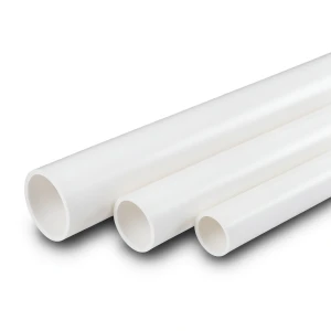 مواسير UPVC جدول 40 مقاس 0.75 إنش سمك 2.87 مم أبيض