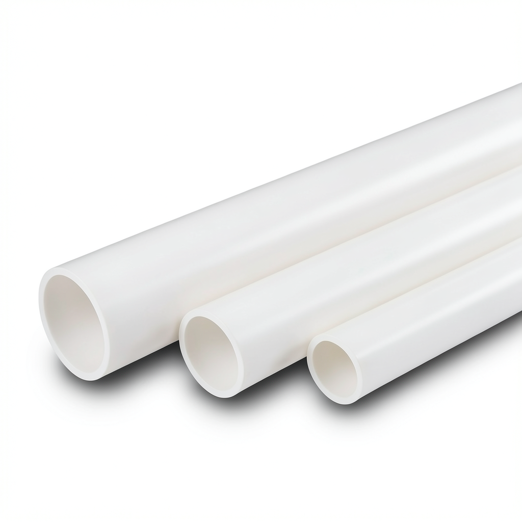 UPVC Pipes Schedule 40 Size 0.75 inch Thickness 2.87 mm White