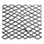 Hot Rolled Black Steel Expanded Metal Mesh Khaleeji 1.8 mm Thickness 1.22m Width 7m Length
