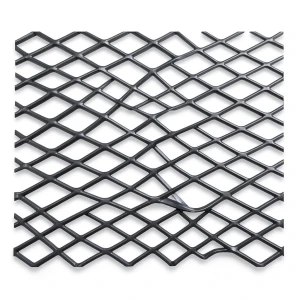 Hot Rolled Black Steel Expanded Metal Mesh Khaleeji 1.8 mm Thickness 1.22m Width 7m Length