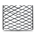 Hot Rolled Black Steel Expanded Metal Mesh Khaleeji 2 mm Thick 1.22x1 m