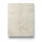 Italian Wallpaper Beige Color Modern Design, Size 10mx1.06m, Model 81705