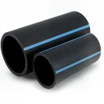 مواسير HDPE الوطني لشبكات المياه الغير مضغوطة  ضغط 2 بار قطر خارجي 125 مم سمك 1.8 مم لون اسود