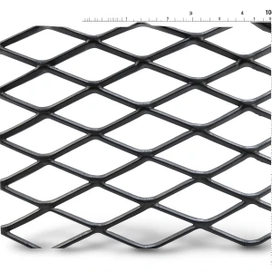 Khaleeji Hot Rolled Black Expanded Metal Mesh 2mm Thickness 1.22m Width 2m Length by Bait Al Tatawor