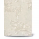 Italian Wallpaper Beige Color Modern Design, Size 10mx1.06m, Model 81705