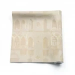 Italian Wallpaper Beige Color Modern Design, Size 10mx1.06m, Model 81732