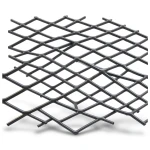Hot Rolled Black Steel Expanded Metal Mesh Khaleeji 2 mm Thickness 1.22x4 m