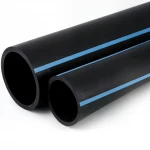 مواسير HDPE الوطني لشبكات المياه الغير مضغوطة  ضغط 2 بار قطر خارجي 200 مم سمك 1.8 مم لون اسود