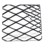Hot Rolled Black Steel Expanded Metal Mesh Khaleeji 2 mm Thick 1.22x1 m
