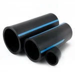 مواسير HDPE الوطني لشبكات المياه الغير مضغوطة  ضغط 2 بار قطر خارجي 355 مم سمك 2.9 مم لون اسود