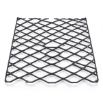 Hot Rolled Black Steel Expanded Metal Mesh 2.3 mm Thickness 1.22m Width 4m Length