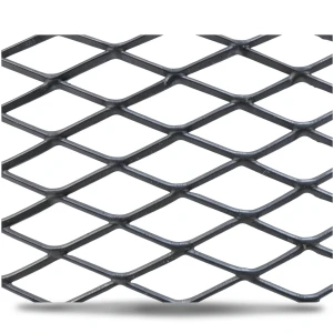 Hot Rolled Black Steel Expanded Metal Mesh Khaleeji 2 mm Thickness 1.22x4 m