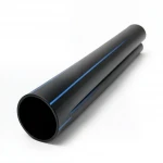 أنابيب HDPE الجودة   SDR17  قطر خارجي 900 مم سمك 53.3 مم لون اسود
