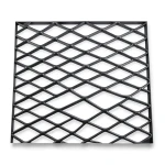 Hot Rolled Steel Expanded Metal Mesh 1.8 mm Thickness 1.22x3 m Black