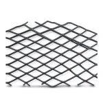 Hot Rolled Black Steel Expanded Metal Mesh 2.3 mm Thickness 1.22m Width 4m Length