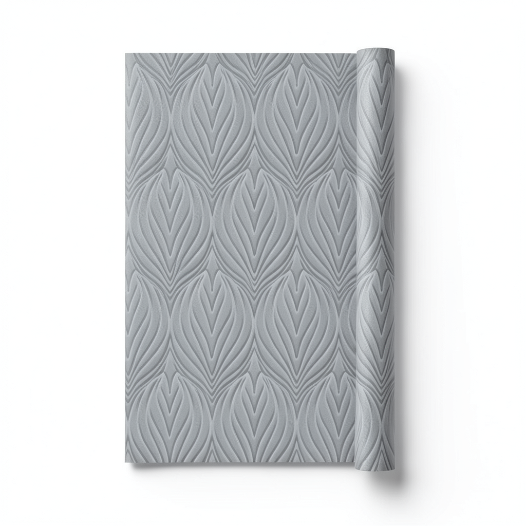 Italian Wall Decoration Gray Color 10m x 0.53m Model 41251