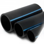 مواسير HDPE الوطني لشبكات المياه الغير مضغوطة  ضغط 2 بار قطر خارجي 160 مم سمك 1.8 مم لون اسود