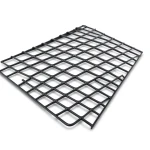 Hot Rolled Black Steel Expanded Metal Mesh Khaleeji 2 mm Thickness 1.22x4 m