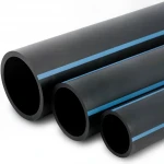 مواسير HDPE الوطني لشبكات المياه الغير مضغوطة  ضغط 2 بار قطر خارجي 180 مم سمك 1.8 مم لون اسود