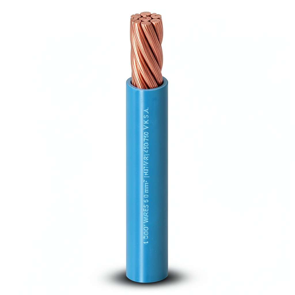 Stranded Copper Single Wire 1.5mm2 Heat Resistant PVC Insulation 450/750V | Al Fanar