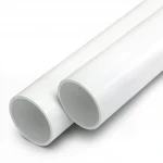 مواسير UPVC الوطني  ضغط 8 بار  قطر خارجي 110 مم سمك 3.4 مم لون أبيض