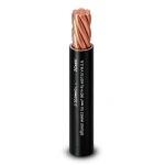 Copper Stranded Wire 120mm² 450/750V Heat Resistant PVC Insulation, Black | Al Fanar