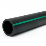 HDPE Polyethylene Plastic Pipe  Nominal Pressure 15.7 Bar [PE 63] OD 225 mm  SDR 6  Color Black | Almona Company