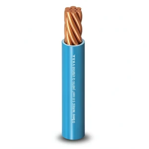 Stranded Copper Single Electrical Wire 6mm2, Heat Resistant PVC Insulated, 450/750V | Al Fanar