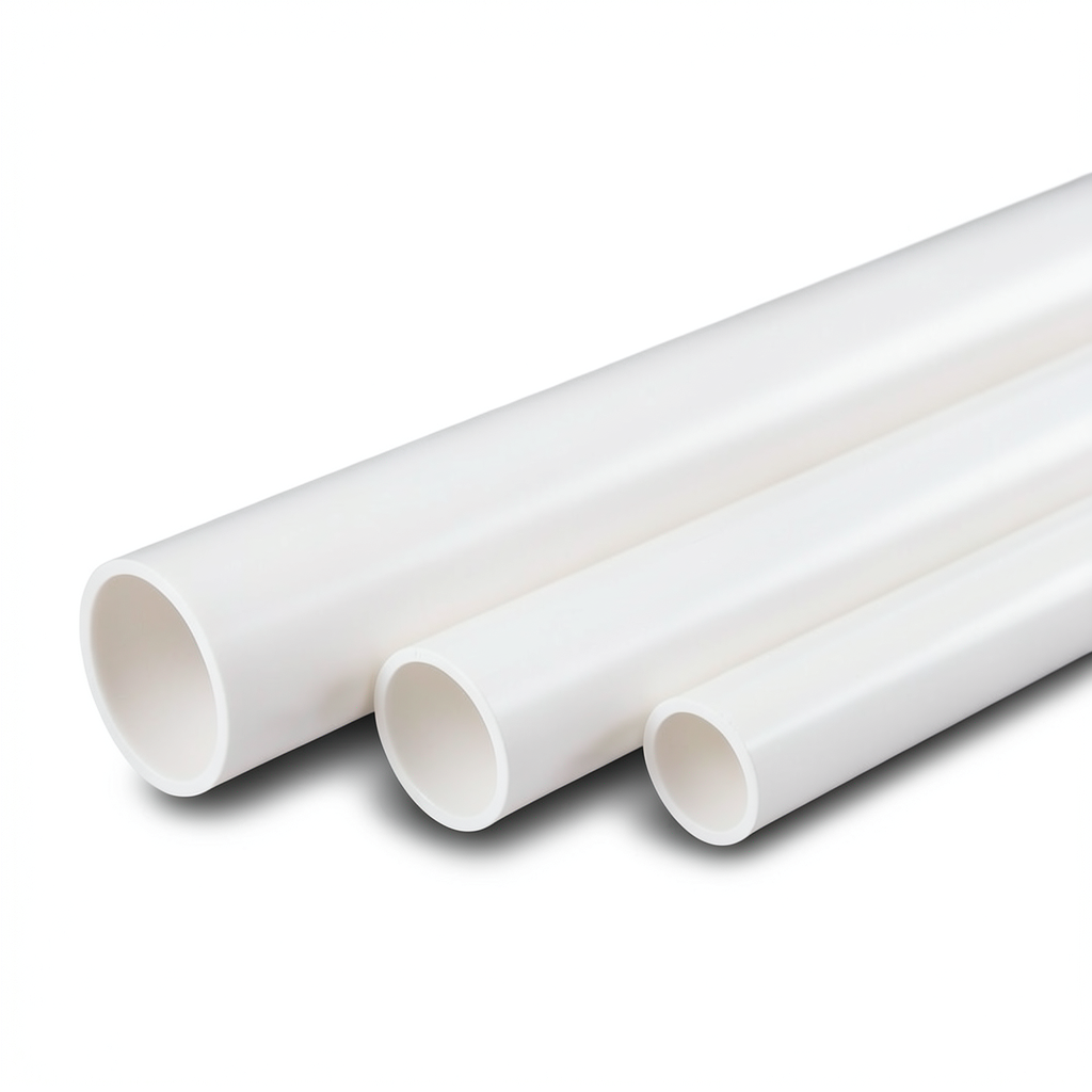 UPVC Pipes Schedule 40 Size 1.25 inch Thickness 3.56 mm White