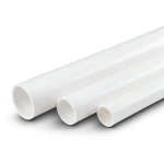 UPVC Pipes Schedule 40 Size 2 inch Thickness 3.91 mm White